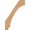 Ekena Millwork 5 1/2"W x 24"D x 36"H Imperial Smooth Knee Brace, Western Red Cedar BRC06X24X36IMP00SWR - alternate 3